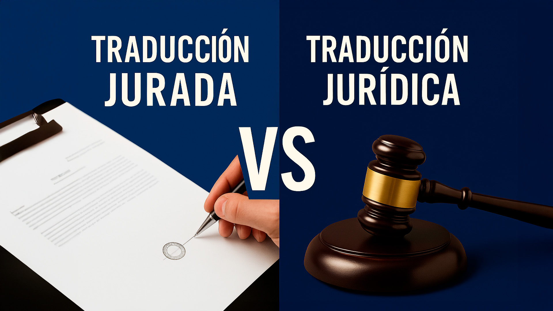 Diferencias entre Traducción Jurada y Traducción Jurídica: Todo lo que Debes Saber antes de Contratar una Traducción